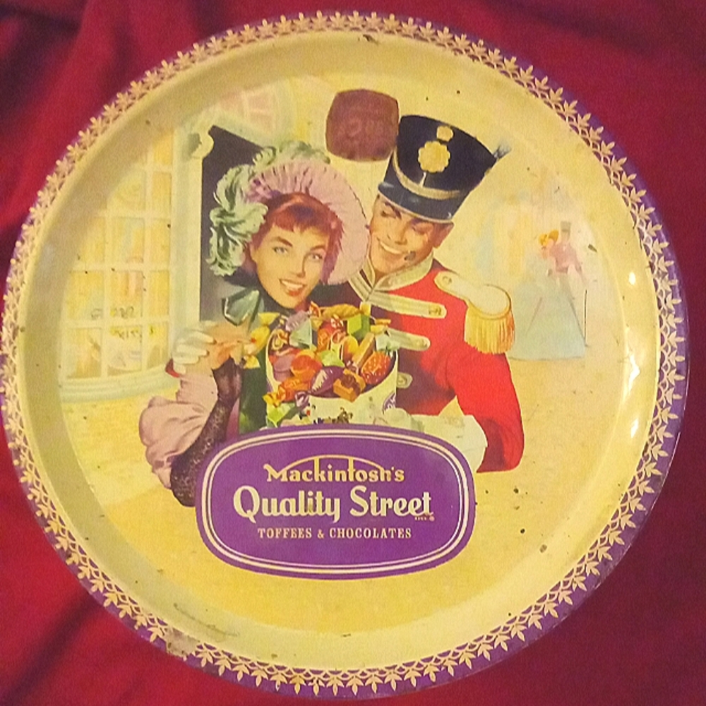 Vintage candy tin